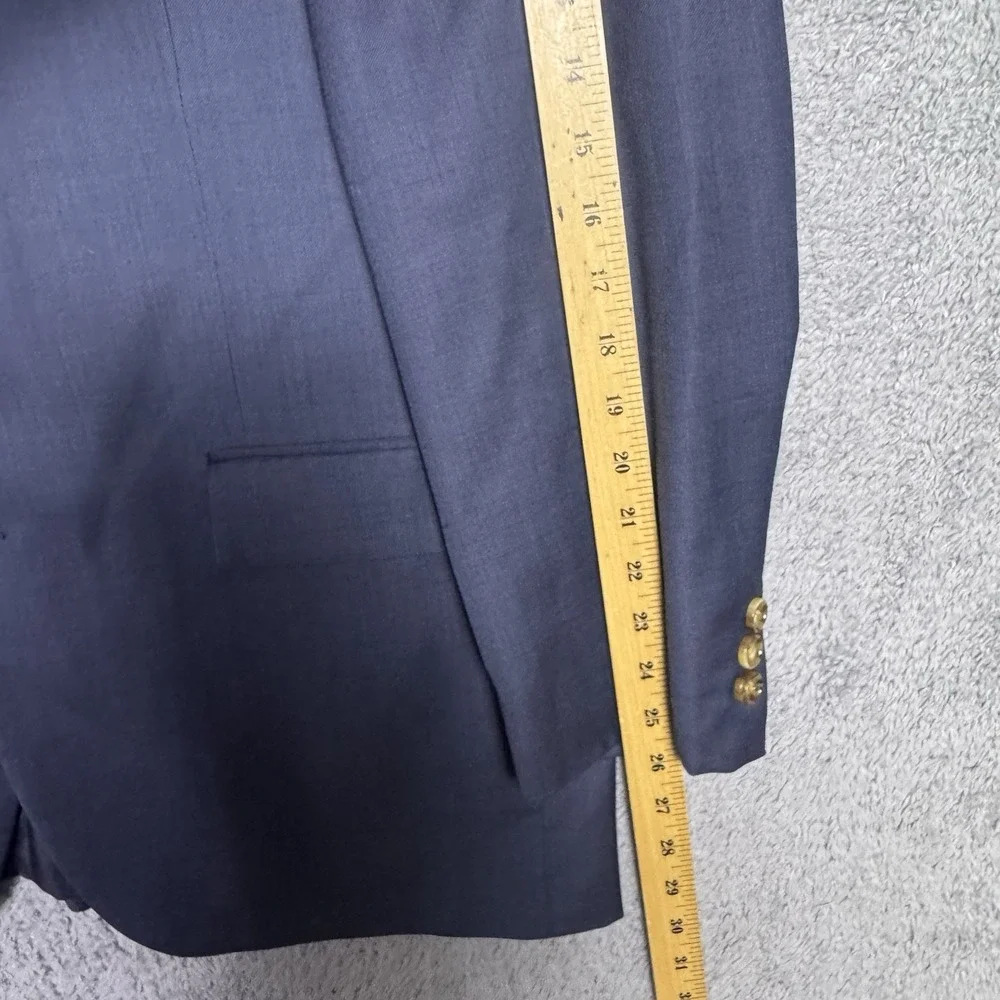 J Crew Thompson Blazer Mens‎ 44L 100% Worsted Wool Slim Sport Coat Suit Jacket